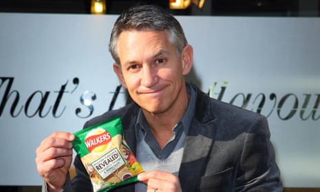 ‘In the dark online universe of Ukip supporters, spurning Walkers crisps just becomes one of its many signifiers of racism and xenophobia.’ Gary Lineker, whose anti-racist views have been targeted by Ukip supporters.