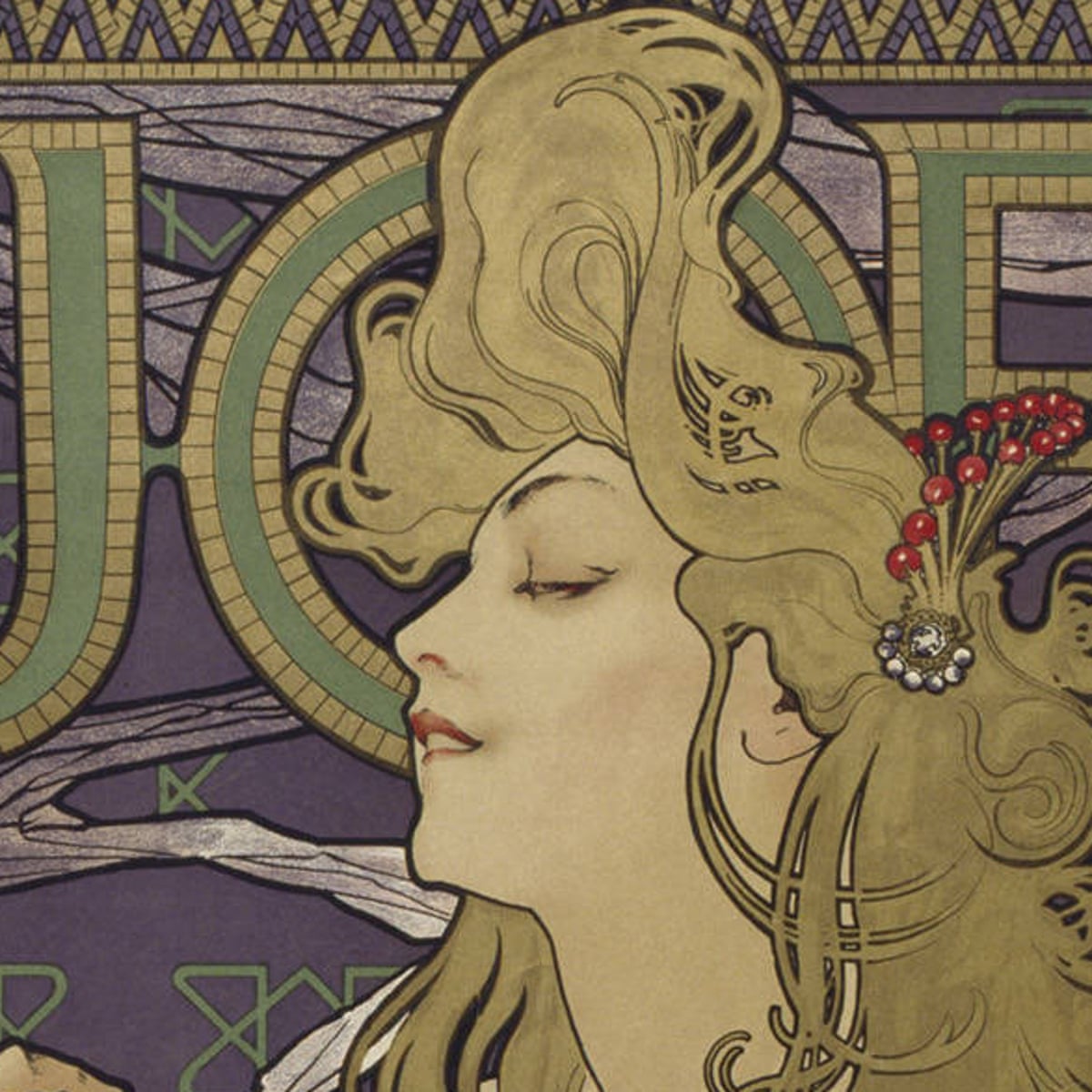 alphonse mucha job cigarettes poster Lot This is a brief history