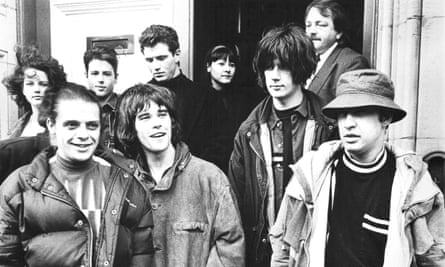 Davis’s shot of the Stone Roses.