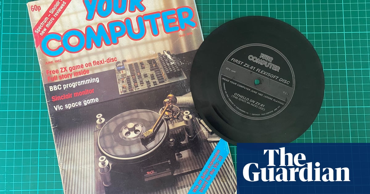 During the early 80s home computing boom, flexi discs full of data were briefly all the rage, and Frank Sidebottom, the Thompson Twins and the Strangl