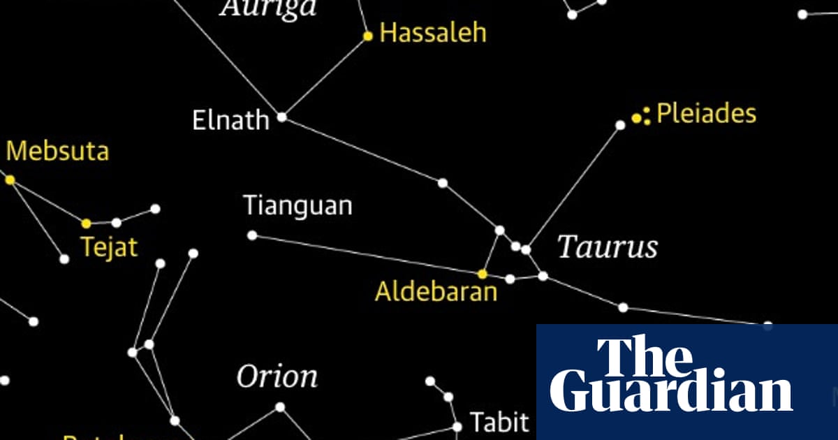 Starwatch Taurus The Bull The Oldest Named Constellation Science The Guardian