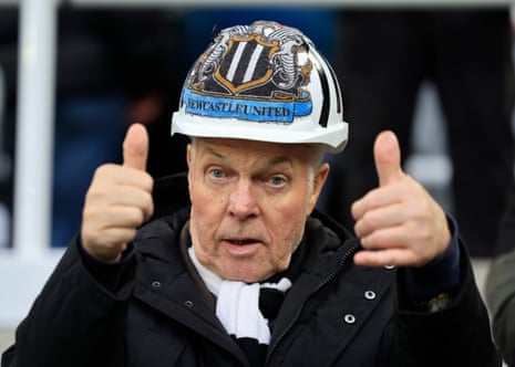 A Newcastle United supporter