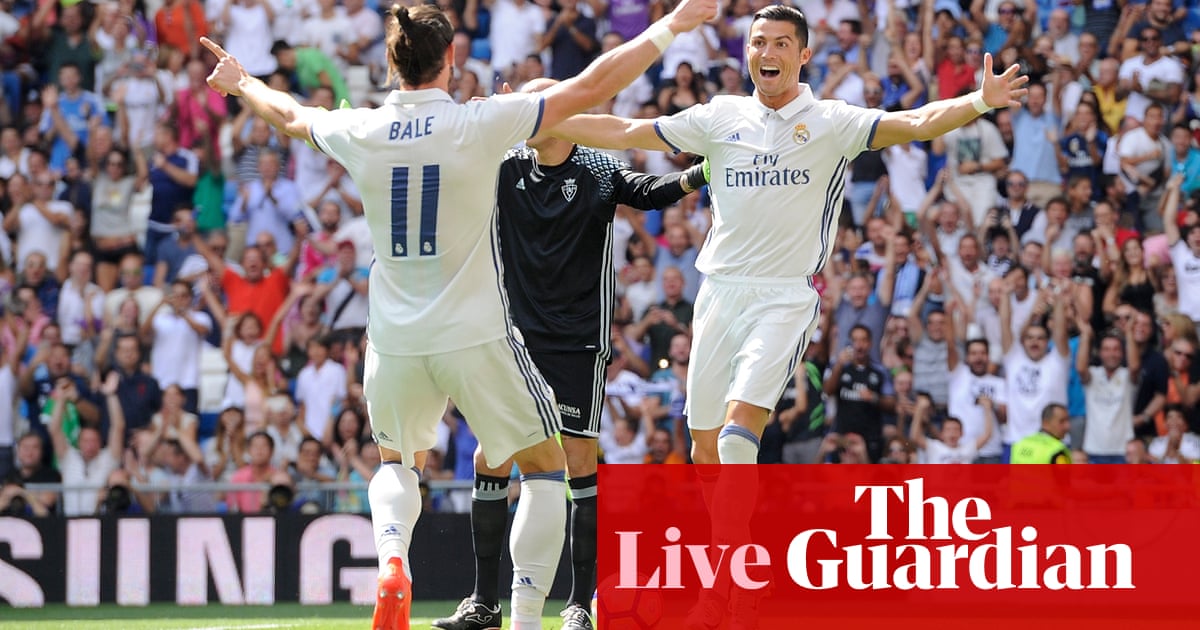 Real Madrid 3 0 Leganes La Liga As It Happened Football The Guardian