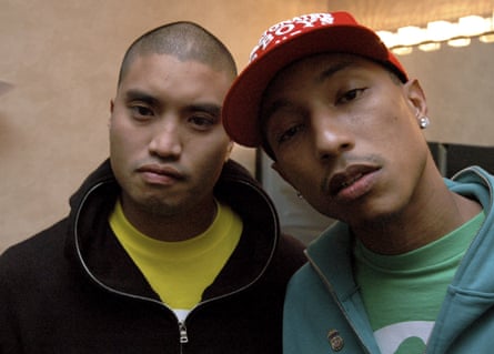 Parrell Williams avec son collaborateur Chad Hugo