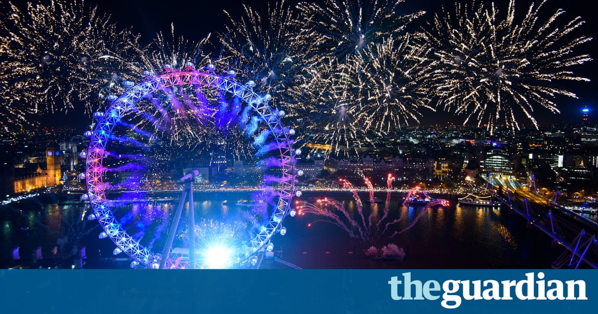London's new year's eve firework display made a ticketed event London celebrates new year with fireworks over river Thames – video | UK news | The Guardian