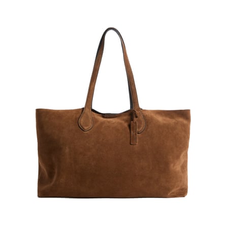 M&S Autograph Suede Tote Bag