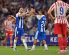 Espanyol Ends Atletico Madrid's La Liga Opener Win Streak