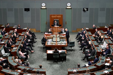 Peter Dutton speaks during condolence motions in the House of Representatives.