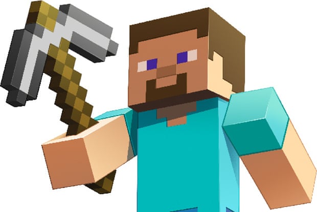 The beard is back … Steve from Minecraft.