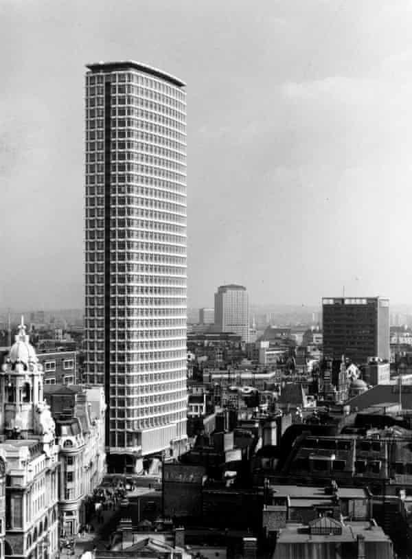 The newly built Centre Point in 1966.