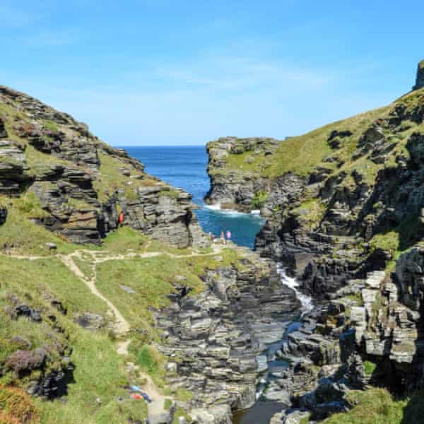 Rocky valley, near Tintagel, Cornwall.