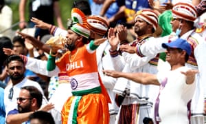India fans in full flow.