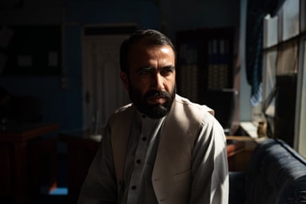 Agha Sher Munar, principal of Ashna private school in Kandahar. The school continues to offer education for girls up to the 12th grade, although the number of teenage girls attending classes is now small.