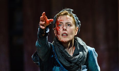 Real authority … Gina McKee in Boudica at Shakespeare’s Globe, London.