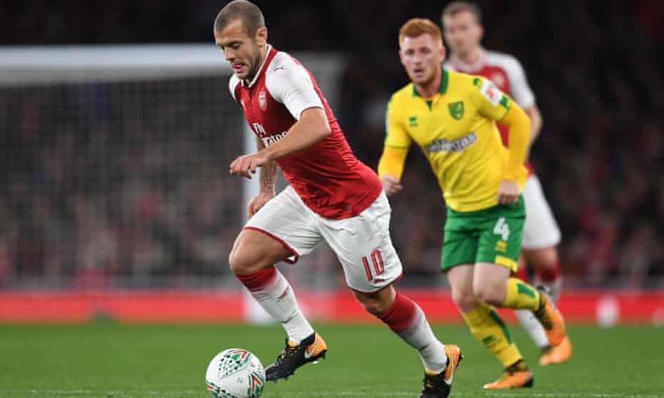 Jack Wilshere has started for Arsenal in the Europa League and Carabao Cup and his manager says he is ready for consideration by Gareth Southgate and England.