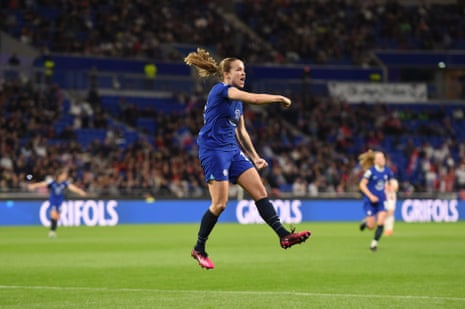 Lyon 0-1 Chelsea: Women’s Champions League quarter-final – live reaction | Women's Champions League | The Paradise Guro Reiten scores for Chelsea!