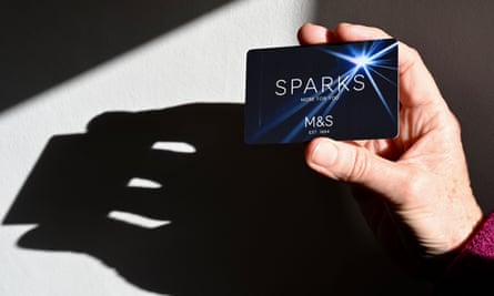 The Marks & Spencer Sparks storecard.