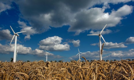 A windfarm in Norfolk