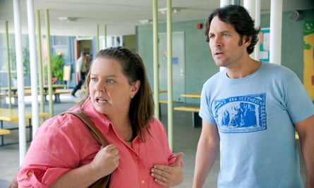 Melissa McCarthy with Paul Rudd in This is 40