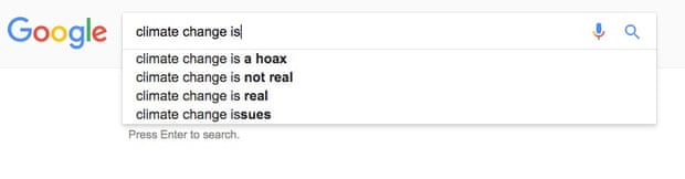 google climate change