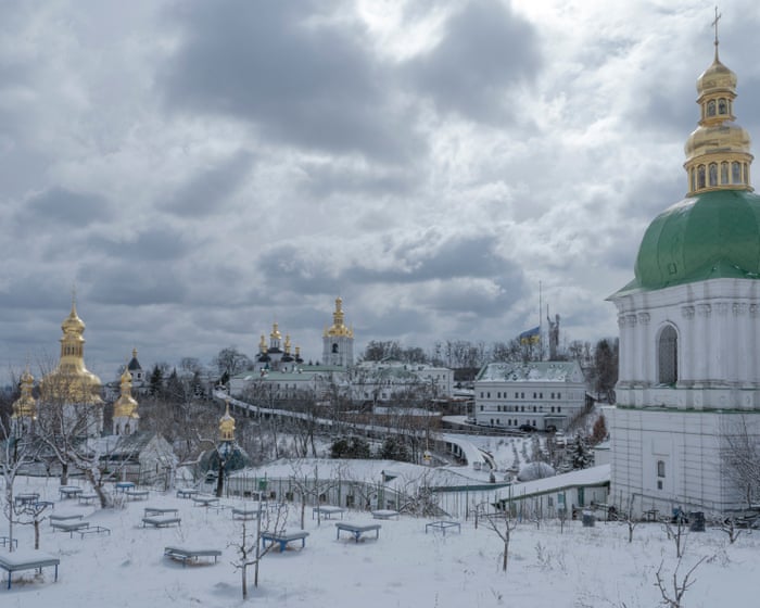 Kyiv’s Pechersk Lavra monastery before Russia’s attack – in pictures