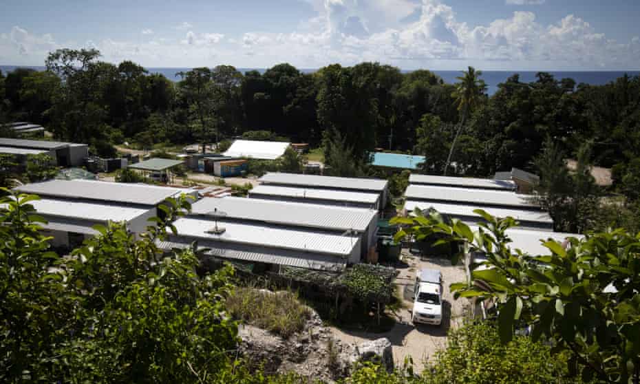 A refugee settlement on Nauru
