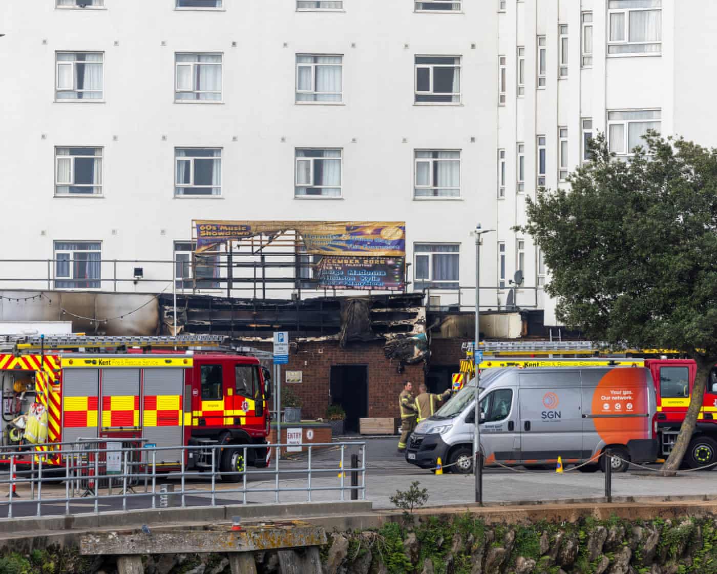 Twenty-six fire engines respond