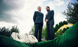 With Robert Webb in the first series of Simon Blackwell’s C4 sitcom Back.