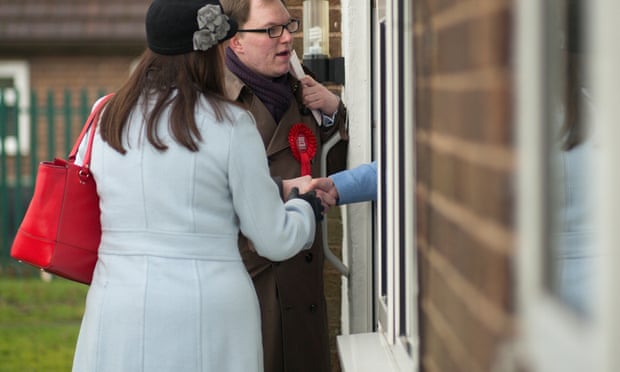 Labour candidates campaigning in Stoke-on-Trent in 2017.