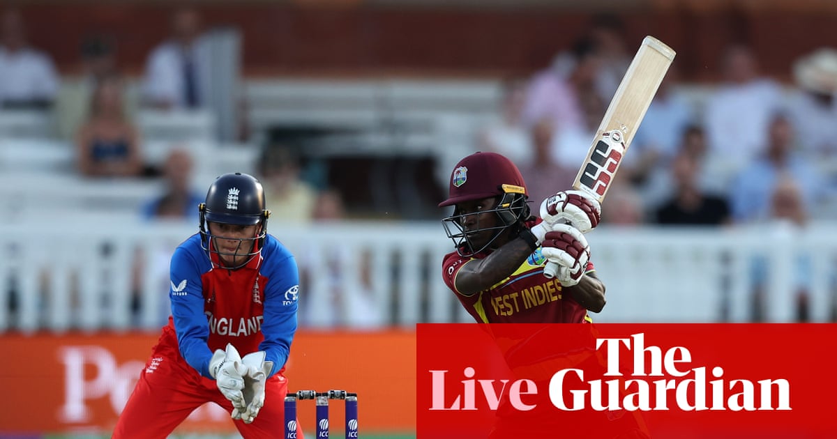 England v West Indies: Women’s T20 World Cup – live