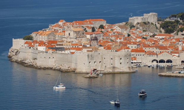 The old city of Dubrovnik, Croatia.