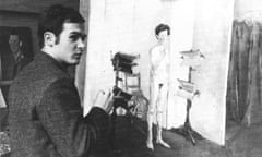 Patrick Lovely at Camberwell art school in the 1950s