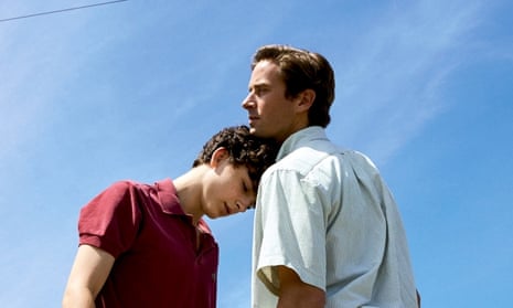 Take two … Timothée Chalamet and Armie Hammer in the 2017 film of Call Me By Your Name.