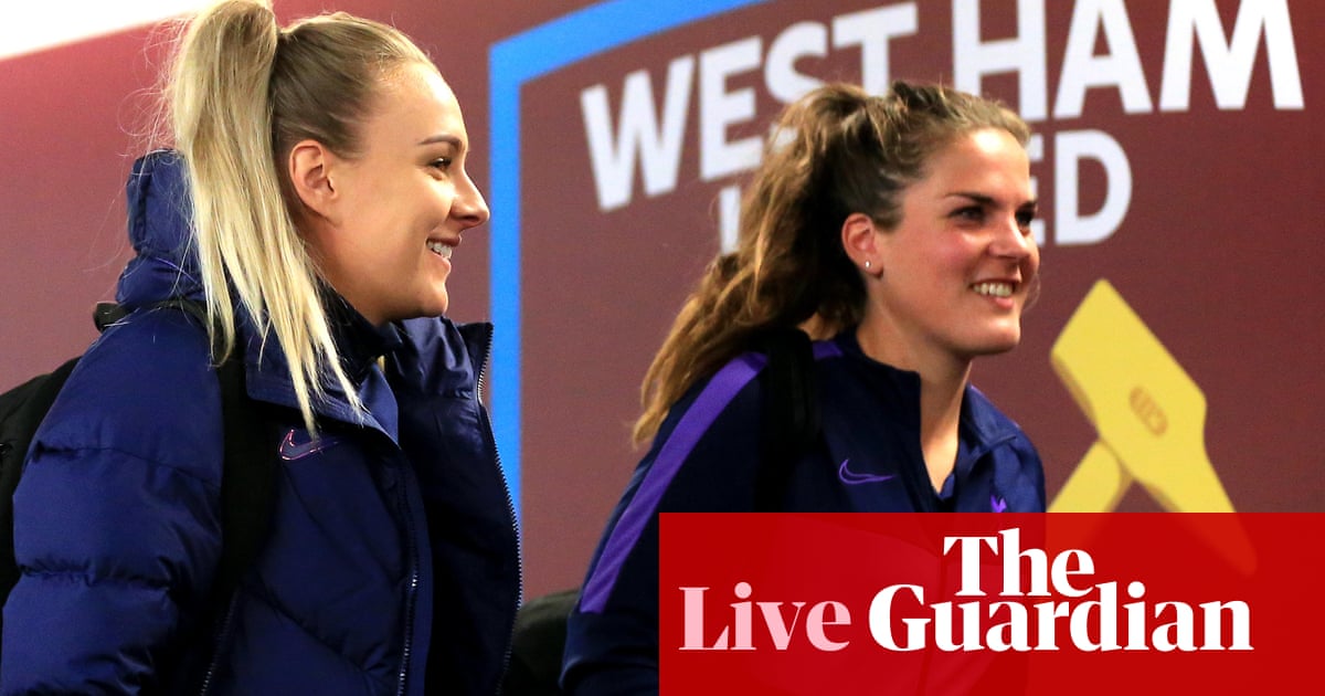 West Ham v Tottenham: Womens Super League – live!