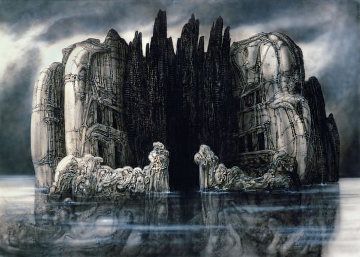 H R Badiger H R Giger Art Landscape