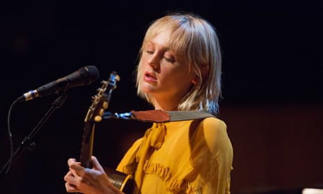 Spine-tingling … Laura Marling at Celtic Connections with BBC Scottish Symphony Orchestra.