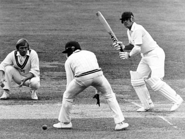 Geoffrey Boycott playing for Yorkshire against Middlesex at Lord's in 1982.