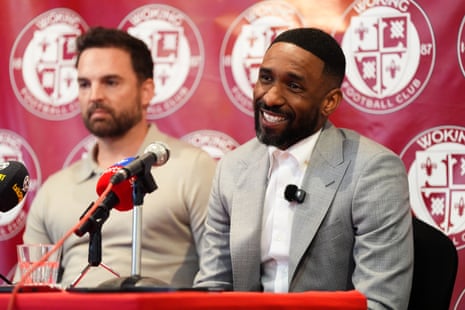 Defoe Embarks on Management Journey with Woking, Emphasizing Gratitude and Earning His Stripes Defoe Embarks on Management Journey with Woking, Emphasizing Gratitude and Earning His Stripes