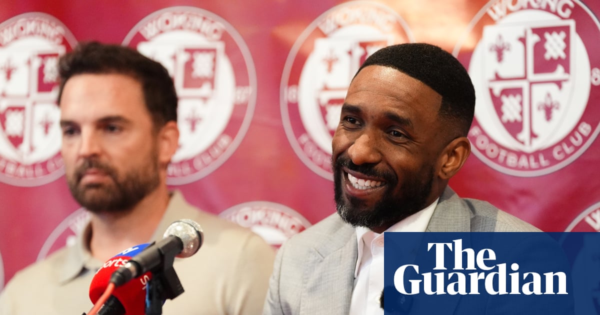 Jermain Defoe grateful and happy to ‘earn his stripes’ before start as Woking manager | Ed Aarons