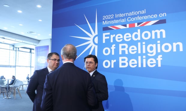 Ministers gather at the conference.