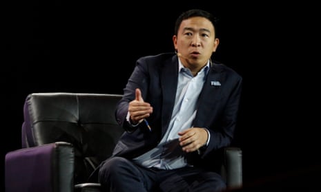 Andrew Yang, who ran for the Democratic presidential nomination in 2020.