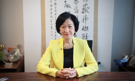 Regina Ip, a Hong Kong legislator and chair of the New People’s Party