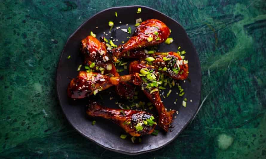 Tom Kerridge's sticky chicken thighs