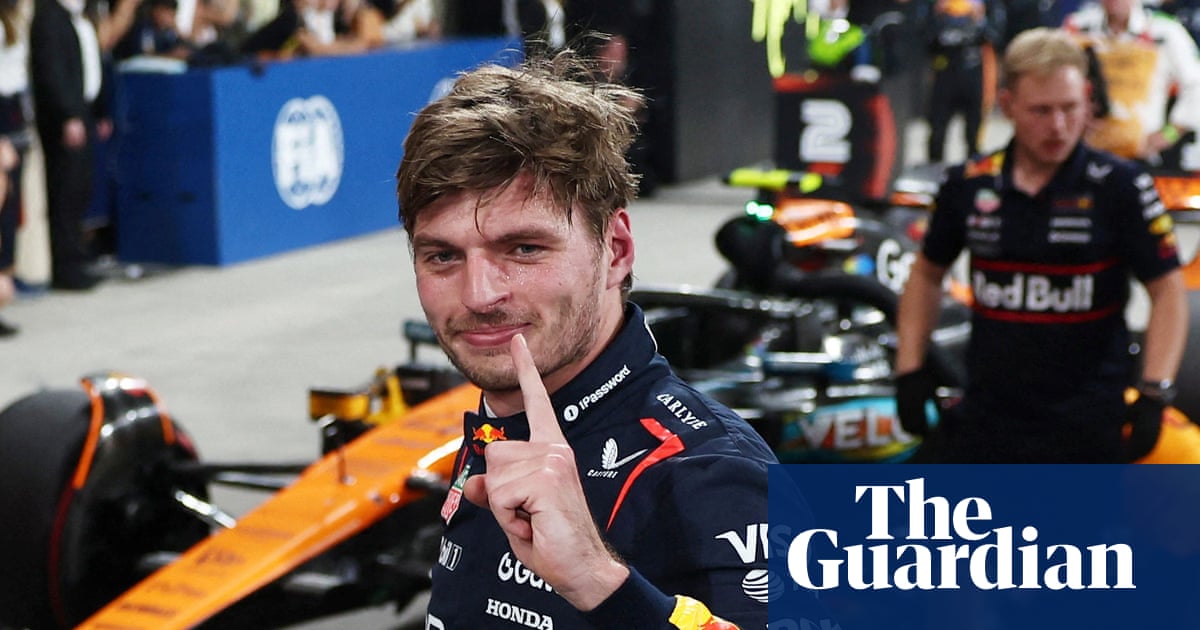Verstappen on pole for Abu Dhabi F1 title decider but Norris hot on his heels