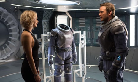 Passengers review – spaceship romcom scuppered by cosmic creep