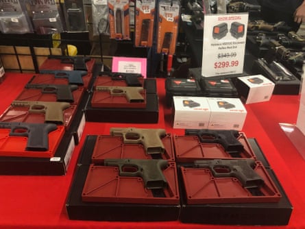 California law does not allow people to leave a gun show with a fully functional firearm.