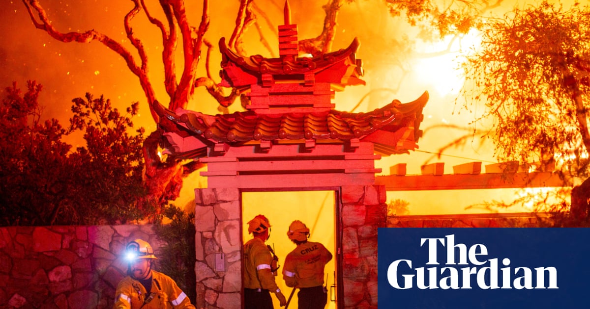 LA fires: devastation as wildfires rip through Los Angeles – in pictures LA fires: devastation as wildfires rip through Los Angeles – in pictures