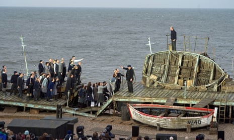 Steuart Bedford presided over the triumph of Tim Albery’s production of Peter Grimes on Aldeburgh beach in 2013.
