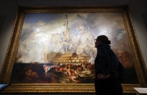 JMW Turner’s Battle of Trafalgar