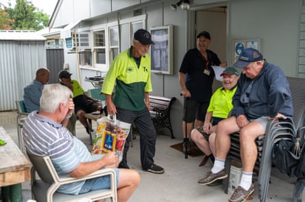 Having a laugh together is a big part of the Ettalong Men’s Shed. 